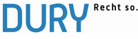 dury logo big dark blue